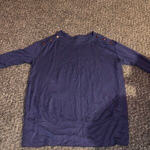 Isabel Maternity by Ingrid & Isabel Dark Blue Top